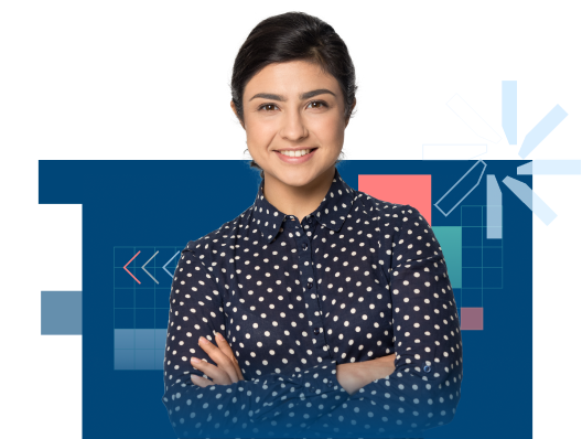 Woman with arms crossed